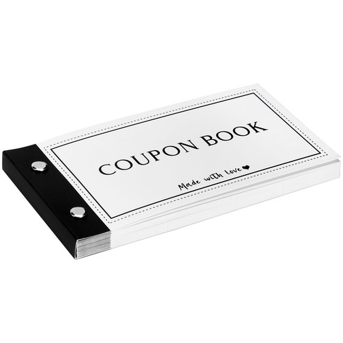 Diy coupon book blank - book,, 30