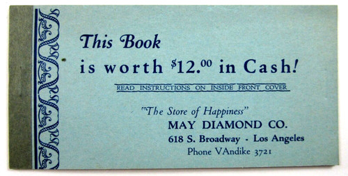 Vintage jewelry store coupon - jewelry,